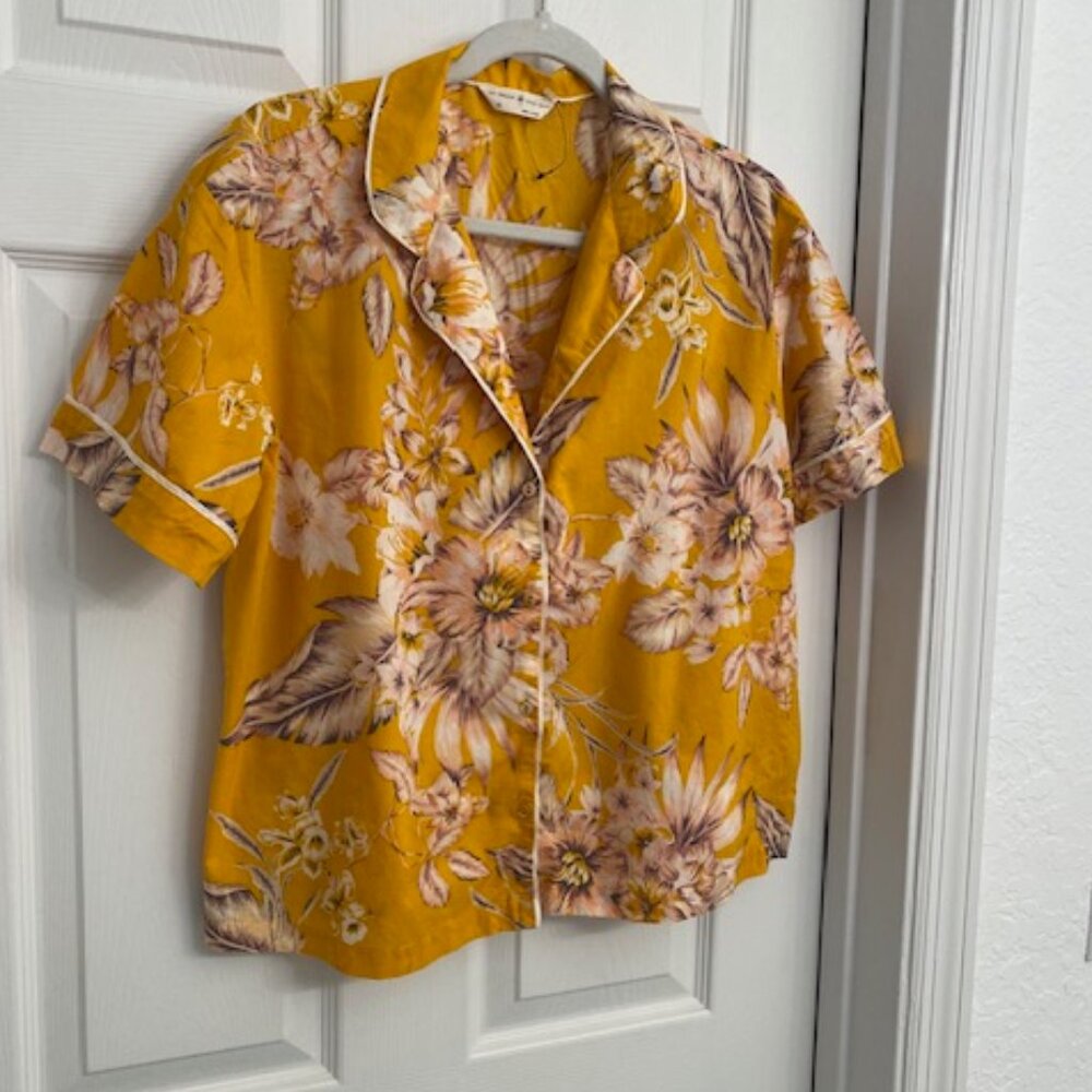 Day Dreams Duvet Days Pajama Top NWOT Size UK 14
